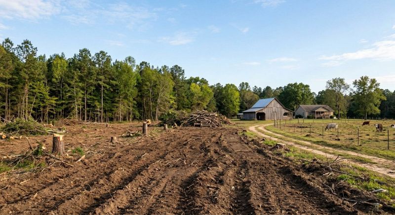 Farm Clearing in Gwinnett County, GA